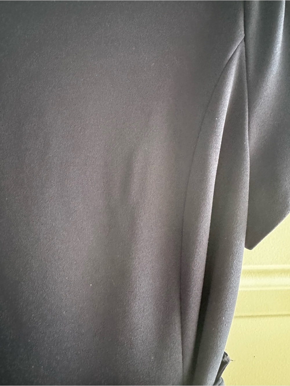 Andrew Marc Navy Button-Down Midi Dress - Picture 4 of 5